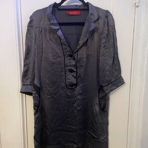 Button up shirt dress